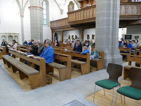 Familiengottesdienst zum Erntedankfest (Foto: Karl-Franz Thiede)